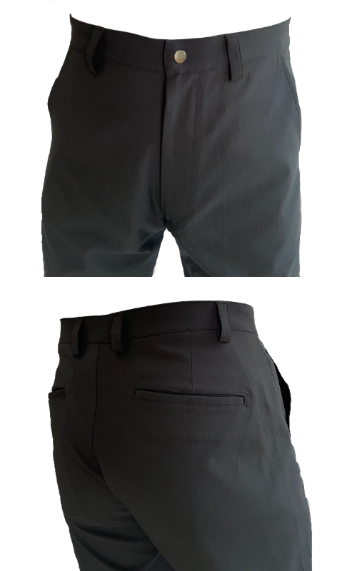 スタジアムパンツ　SP701BK　フロント　サイド