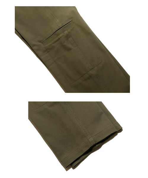 スタジアムパンツ　SP701KH　ふくらはぎ　裾