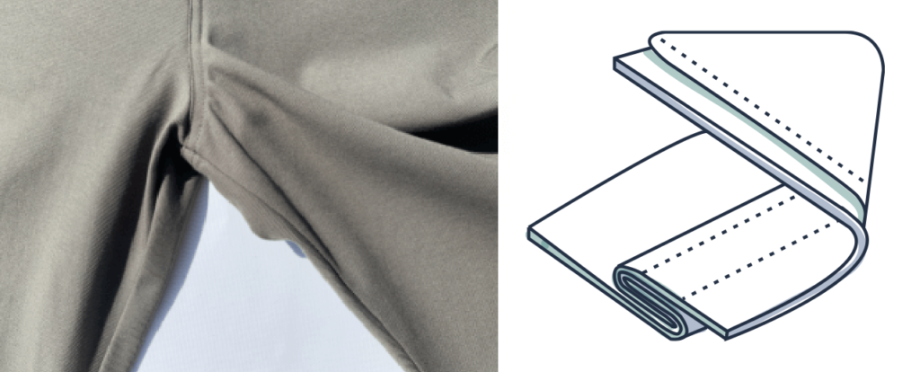 スタジアムパンツ　SP701KH　ダブルステッチ