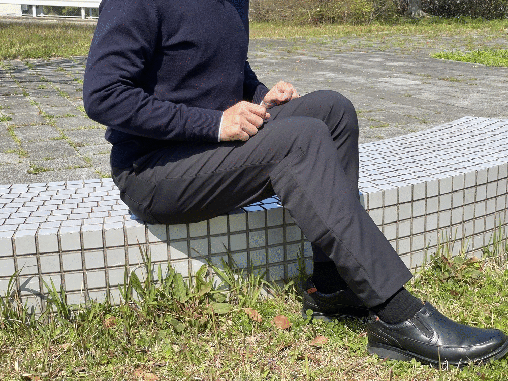 スタジアムパンツ　ポケット